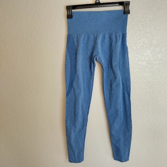 NVGTN Slate Blue Curve Seamless Leggings sz S - Picture 2 of 7